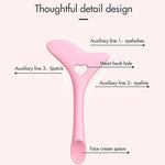 Wholesale  Multi-functional Eyeliner Stencil Wing Tips Silicone Eyeliner Aid Drawing Lipstick Wearing Aid Reusable Makeup Tools