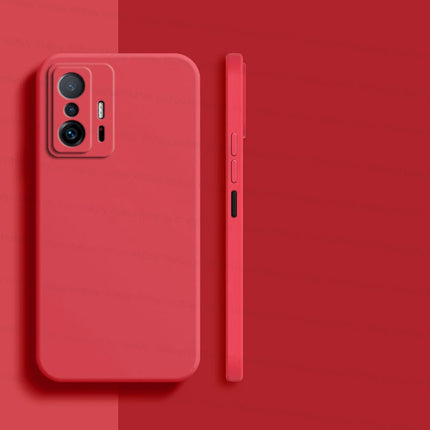 For Xiaomi 11T Pro Case Xiaomi 11T 12T 13T Pro 5G Cover Shockproof Luxury Liquid Silicone TPU Phone Back Cover Xiaomi 11T Pro