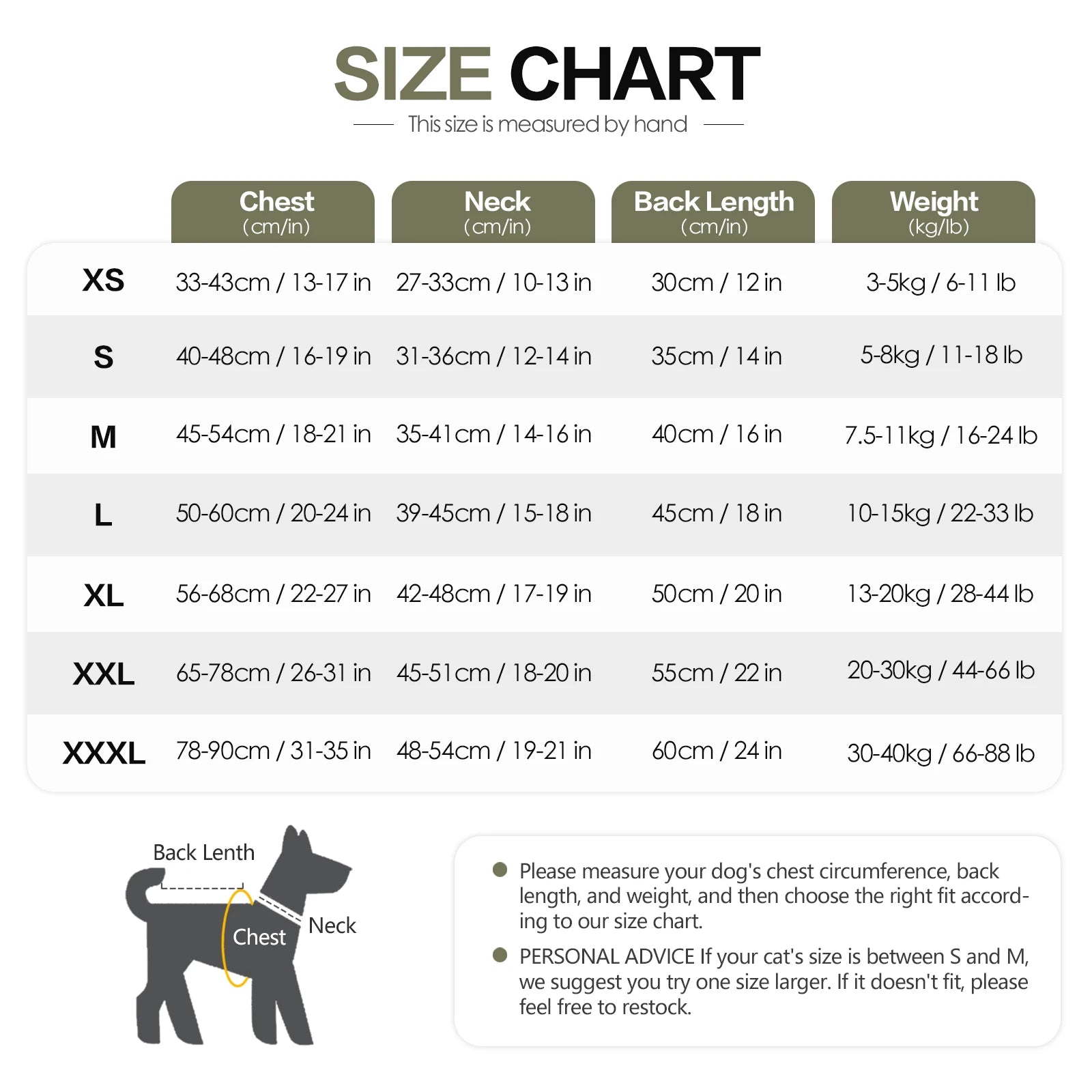 Dog Anxiety Vest and Coat-Keep Pet Calm, Dog Jacket for Thunder, Fireworks, Anti Anxiety Vest for Dogs and Cat Body and Ear