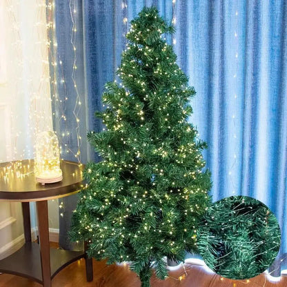 5M/10M/20M LED Copper Wire String Lights 8-mode USB Fairy Lights Garland Lamps for Festival Wedding Party Outdoor Christmas