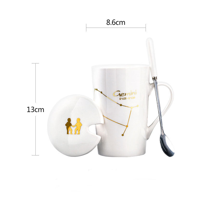 Creative Personality Ceramic Constellation Mug
