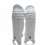 CB Blaster Professional Cricket Batting Pads, White, Right Hand, Men's Size Leg Guards