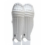 CB Blaster Professional Cricket Batting Pads, White, Right Hand, Men's Size Leg Guards